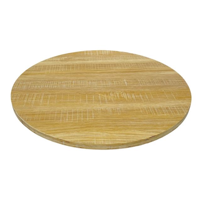 Mặt bàn tròn 60cm gỗ Plywood đã hoàn thiện MB015