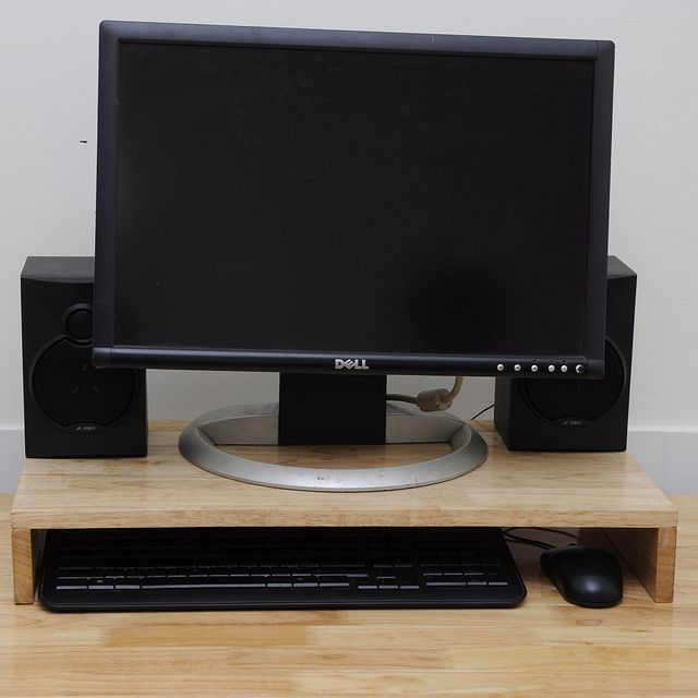 Kệ gỗ kê màn hình máy tính Monitor Stand 57x30x9 (cm) MS68001