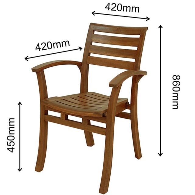 Bộ bàn ghế gỗ ngoài trời Valley -FSVL05 ( 1 bàn 4 ghế )
