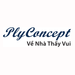 plyconcept nội thất uốn cong
