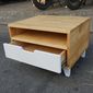 Tủ đầu giường 1 ngăn kéo gỗ cao su 50x40x33cm HDTDG68018