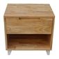 Tủ đầu giường 1 ngăn kéo gỗ cao su (50x40x48cm) HDTDG68015