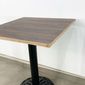 Bàn cafe vuông gỗ Plywood chân bàn gang CFD68066