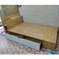 Giường ngủ có hộc kéo gỗ cao su tự nhiên GN68026